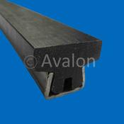 25mm Flat Conical Guide - Black