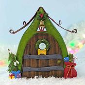Jingle Bell Christmas Fairy Door