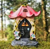 Flower Fairy Door and Optional Magnetic Figurine