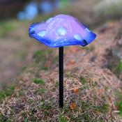 Pink Glow in the Dark Garden Mushroom