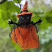 Midnight Mog Halloween Decoration