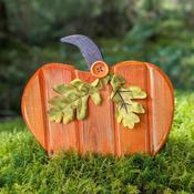 Rustic Wooden Pumpkin image