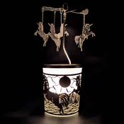 Unicorn Tealight Carousel image