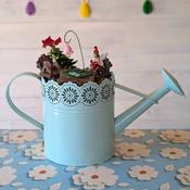 Watering Can Fairy Garden Kit