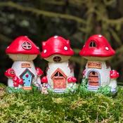 Toadstool Fairy House Set