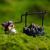 Fairy Garden Camp Fire With Cooking Spit