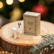 Matchbox Christmas Deer