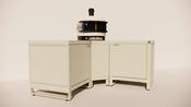 Roostr Corner Lineup 10 | Colour: Taupe