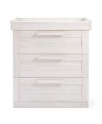 Atlas 3 Drawer Dresser &amp;amp; Changing Unit - Nimbus White