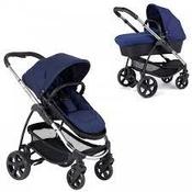 iCandy Strawberry 2 in 1 Royal Blue chrome chassis image