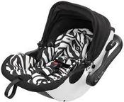 KIDDY EVO-LUNAFIX PRO 0-13KG INFANT CAR SEAT - ZEBRA image