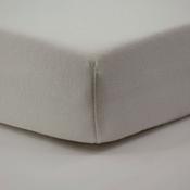 Babycalin 40x80 cm Baby Fitted Sheet - 100% Cotton - Fits Prams, Co-Sleepers &amp; Moses Baskets - White image
