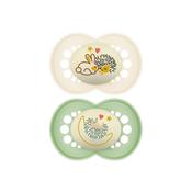 MAM Original Night Soother Set - 6-18 Months (2 Pack) image