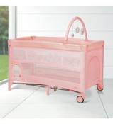 Asalvo Baby Giraffe Travel Cot &amp; Foldable Travel Cot Mattress image