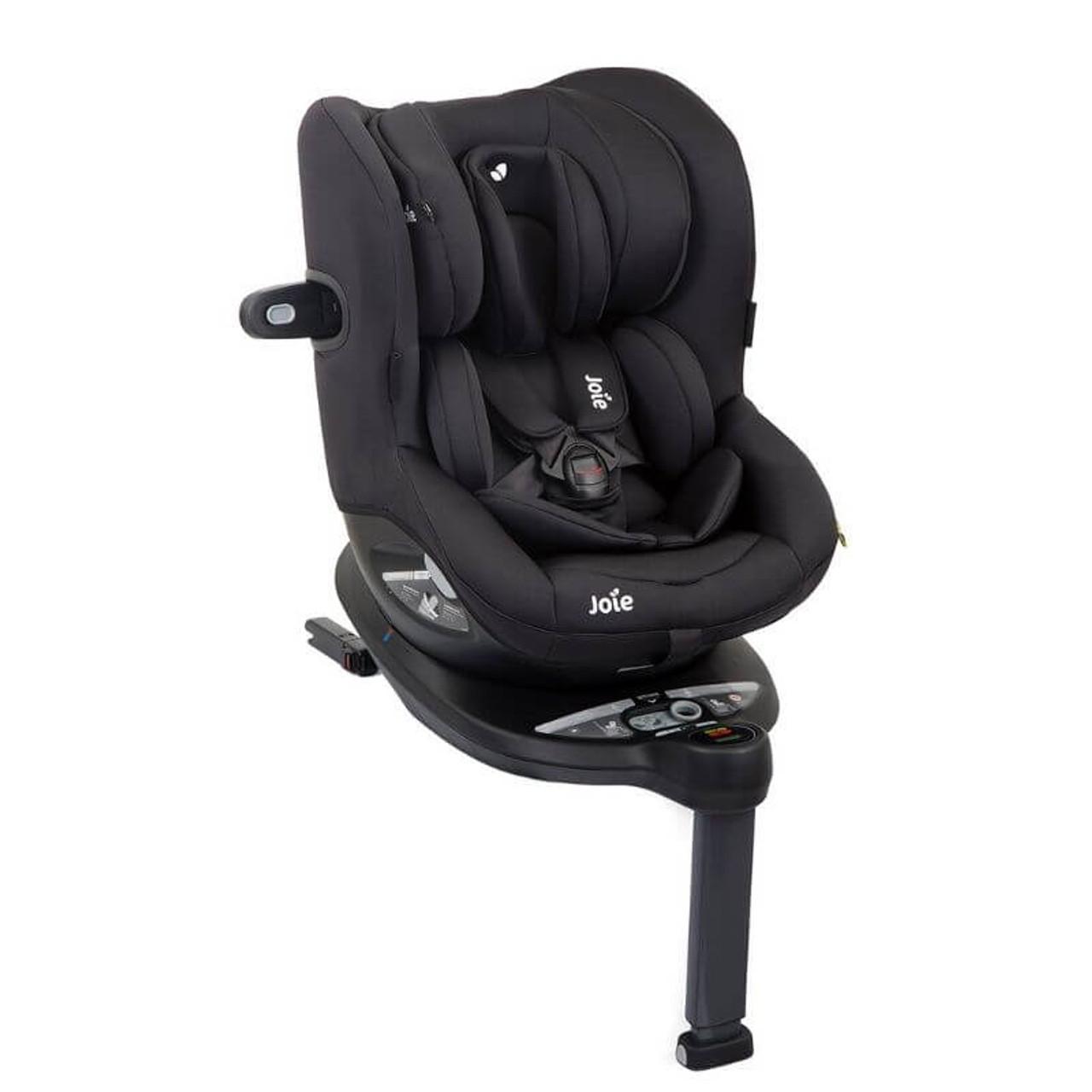 Joie i-Spin 360 Isize 0+/1 Car Seat - Black, 360 degree rotation, ISOFIX