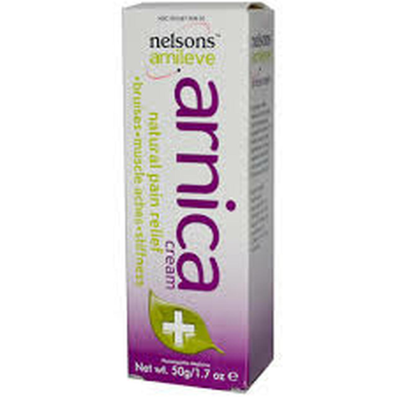 Nelsons Arnica Cream for Bruises, Muscle Aches, Stiffness - Natural Pain Relief - 30g, 50g/1.7 oz