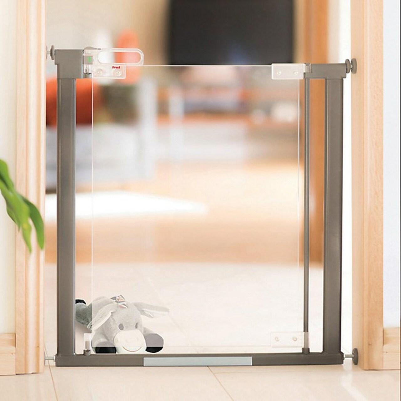 Fred Stairgate Clear View Pressure Fit 76-96cm