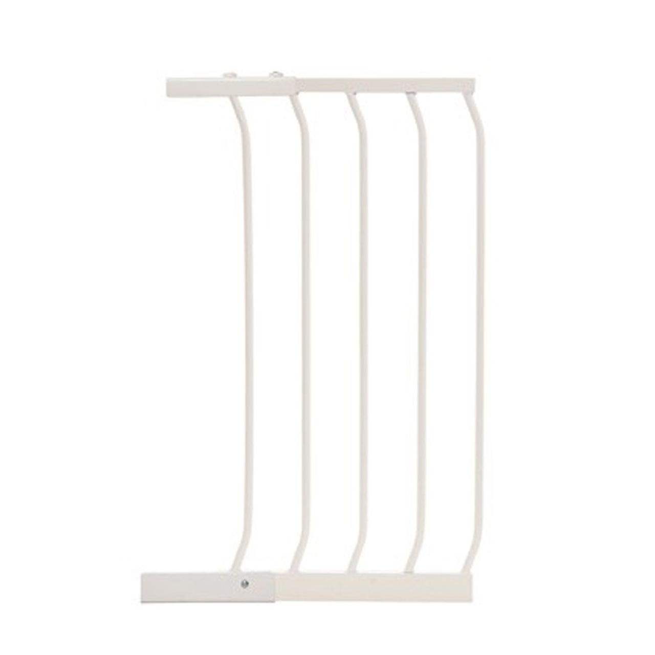 Dreambaby Chelsea Gate Extension White, Image Features: White, Metal, Gate