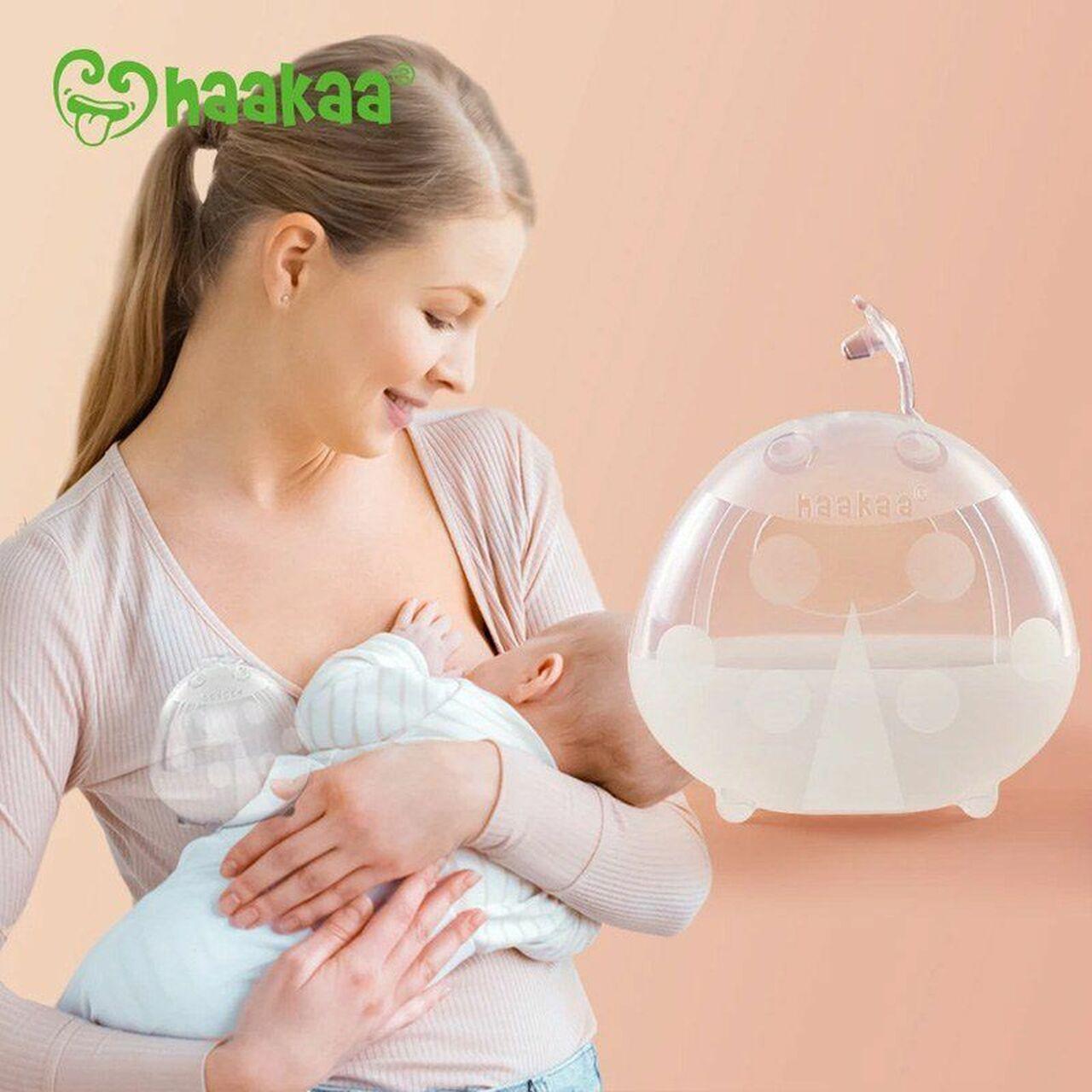 Haakaa Silicone Breast Milk Collector 75ml 1 Pk, Discreet, Portable