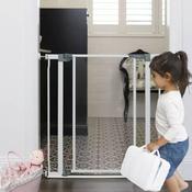 Dreambaby Peek-A-Boo Clear-View Low-Step Gate - Fits Gaps 75cm-81cm image