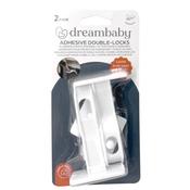 Dreambaby Adhesive Cupboard Double Locks - 2 Pack image