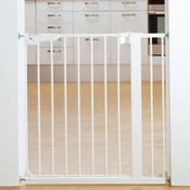 BabyDan Danamic Danamic Pressure Indicator Gate White - Grey Fittings image