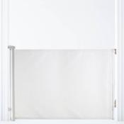 Dreambaby Glide &amp; Hide Xtra-Tall &amp; Xtra-Wide Retractable Mesh Gate - 60-140cm - White image