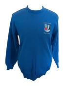 Colaiste Chiarain Blue Crew Jumper WOOL