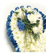 Based Heart Blue &amp;amp; White