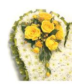 Based Heart Yellow &amp;amp; White