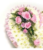 Based Heart Pink &amp;amp; White
