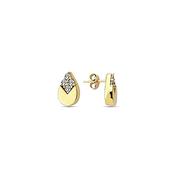 9K Yellow Gold Stud Earrings image