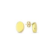 9K Yellow Gold Stud Earrings image