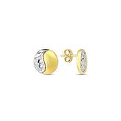 9K Yellow Gold Stud Earrings image