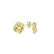 9K Yellow Gold Stud Earrings image