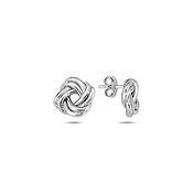 9K White Gold Stud Earrings image