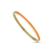 ​9K Yellow Gold Bracelet - Orange image