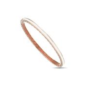 ​​9K Yellow Gold Bracelet - White​. image