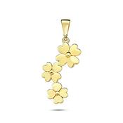 9K Yellow Gold Daisy Chain Pendant image