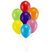 Rainbow Mix Latex Balloons image