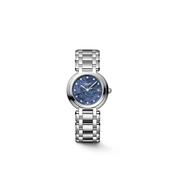 Longines PrimaLuna Quartz Navy Mother of Pearl Dial 27mm Diamond Watch L81104986 image