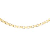 9ct Gold 60 Square Paper Chain image