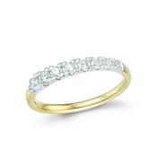 18ct Gold Cluster Diamond Ring image