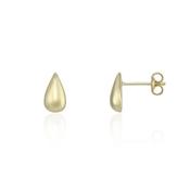 9ct Gold Pear Shaped Stud Earrings image