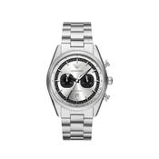 Emporio Armani Quartz Silver Steel Silver Dial 42mm Watch AR11636 image