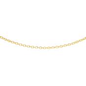 9ct Gold Trace Adjustable Chain