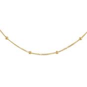 9ct Gold Curb and Ball Chain image