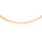 9ct Gold 60 Square Paper Chain image