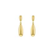 9ct Gold Teardrop Earrings image