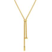 18ct Gold Lariat Necklace image